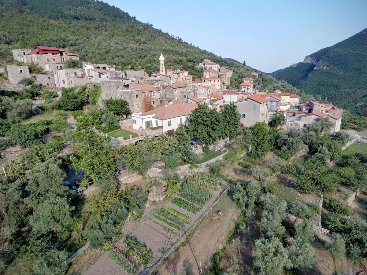 לינה וארוחת בוקר Colletta La Casa Dei Nonni Castelbianco מראה חיצוני תמונה